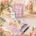 🌸 “I Can Do All Things Through Christ” Pink Bible Case Bundle 🌸