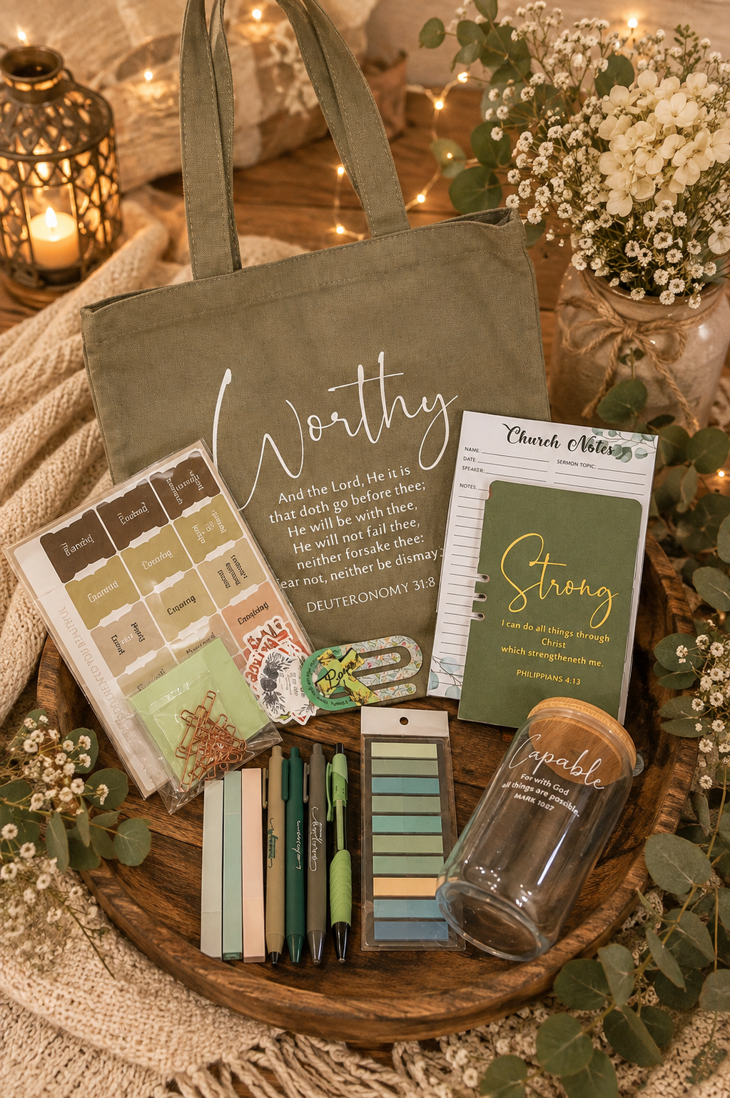 🌿 Worthy & Strong Faith Bundle 🌿