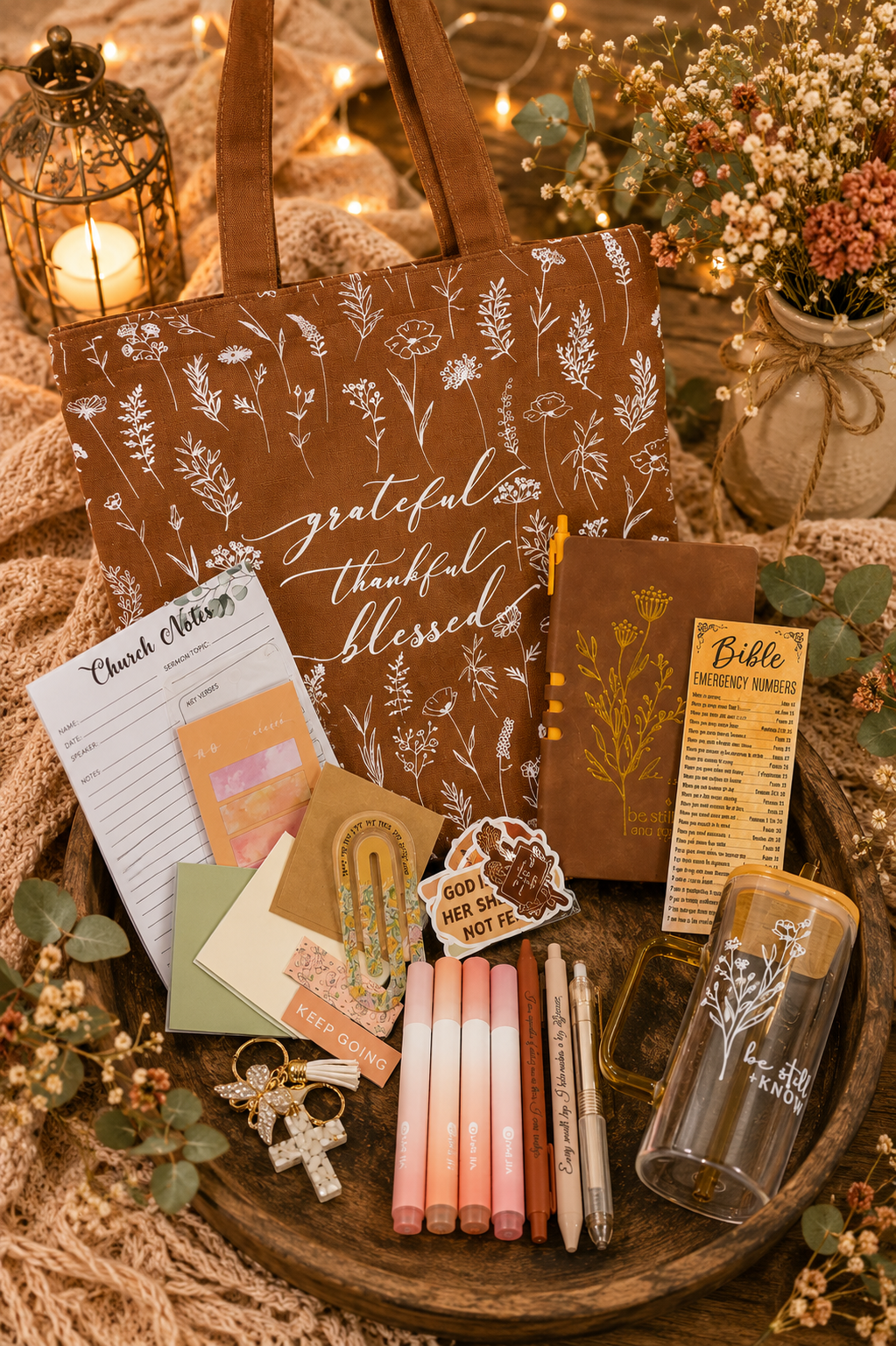 🤎 Grateful, Thankful, Blessed Fall Tote Bundle 🤎